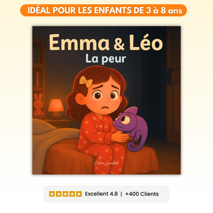 Livres pour enfants "Emma & Léo - La Peur"