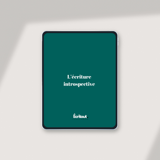 Premier pas dans l'Écriture Introspective - Livre Numérique